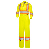 Pioneer 5999A/5999AW Hi-Viz Traffic Safety Coverall- Hi-Viz Yellow/Green