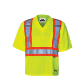 6005 Viking® Safety T-Shirt, Hi-Viz Mesh