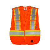 Viking 6115O Open Road 5 PT Tear-Away Economy Safety Vest