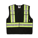 Viking 6135 5 Point Tear-Away Solid Traffic Vest
