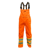 Viking 6400PO Journeyman Hi-Viz Orange Insulated Bib Pants, EA