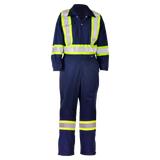 Viking VC20N Navy Traffic Coverall with UPF 50+ Size XS-4XL, LT-3XLTall