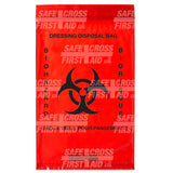 Biohazard Bags, 6" x 9", 100/Pack, Pack