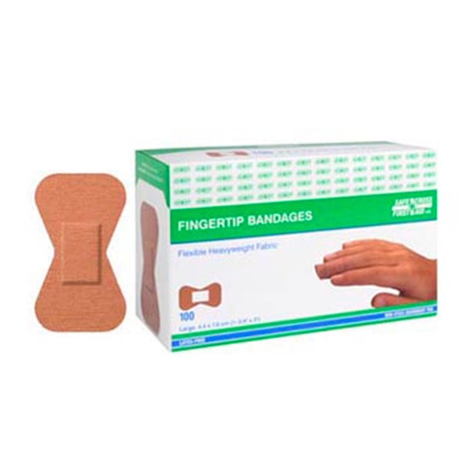 Fingertip Bandage, Large, 1 3/4" x 3", 100/Box, Box
