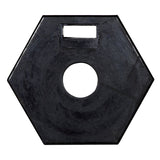 Delineator Base - Hexagonal - 17.6 lb - Black