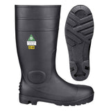 Pioneer V4710270 Steel Toe/Plate PVC Boots, Black