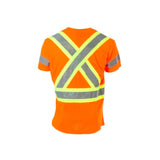 Coolworks Hi-Vis Micro-Fibre T-Shirt, Short Sleeve Orange
