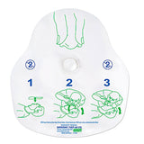 CPR Protective Faceshield with filter, EA