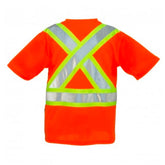 esafetyproducts HiViz Short Sleeve Crew Neck T-Shirt, EA