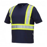 esafetyproducts HiViz Short Sleeve Crew Neck T-Shirt, EA