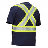 esafetyproducts HiViz Short Sleeve Crew Neck T-Shirt, EA