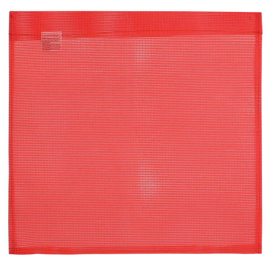 PE Mesh Flag - 18"x18" - Red