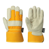 Insulated Fitter’s Premium Cowgrain Gloves – 1-Piece Palm – Thinsulate® Lined – 6 Dozen