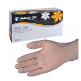 Vinyl Examination Gloves, Powder Free, Large, 100/Bx, Box