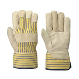 Fitter's Cowgrain Gloves - 1-Piece Palm - Unlined - Dz