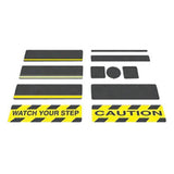 SG3126BHV Gator Grip Hi-Viz Yellow Stripe Grit Cleats