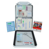 New Brunswick Truck First-Aid Kit, 10 Unit Metal Box, EA