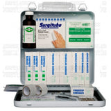 Ontario Sec. 9 Deluxe First-Aid Kit, Metal with Gasket, EA