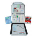 Saskatchewan Truck First-Aid Kit, 10 Unit, Metal Box, EA