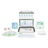 Federal Type B First-Aid Kit, 24 Unit Metal Box, EA