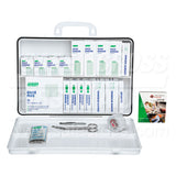 Quebec Bus First-Aid Kit, 36 Unit Plastic Box, EA