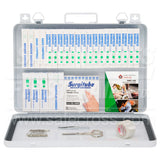 Northwest Territories & Nunavut Bus First-Aid, 36 Unit, Metal Cabinet, EA