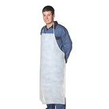 Disposable Polypropylene Apron - White - 10/Pk