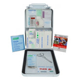Manitoba Truck First-Aid Kit, Metal Box, EA