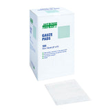 Gauze Pads, Sterile, 3" x 3", 100/Box
