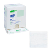 Gauze Pads, Sterile, 4" x 4", 100/Box