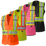 Pioneer 139 Hi-Viz Lime/Yellow Women's Safety Vest