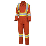 Pioneer 5514W Women's Orange Hi-Viz Coverall