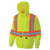 Pioneer 6941 Hi-Viz Yellow/Green Safety Hoodie