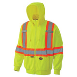Pioneer 6941 Hi-Viz Yellow/Green Safety Hoodie