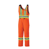 Pioneer 5534A FR/Arc Rated Quilted Safety Overall - 100% Cotton - Modacrylic Insulation - Orange