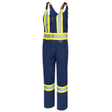 Pioneer 6615 Hi-Viz Navy Blue Safety Overall