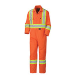 Pioneer 5514 Safety Coverall - Poly/Cotton - Orange