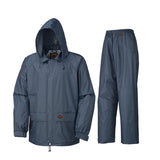 Pioneer 883 Waterproof 2-Piece Rainsuit - Poly/PVC - Retail Poly Bag - Navy
