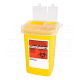 Sharps Container 1 quart, General Purpose,Yellow,EA