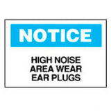 Rigid Plastic Signs, 18" x 24", EA