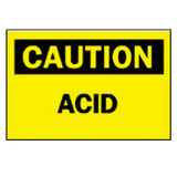 Rigid Plastic Signs, 24" x 36", EA