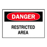 Rigid Aluminum Signs, 10" x 14", EA