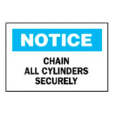 Rigid Aluminum Signs, 12" x 18", EA