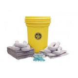 Spill Kit, 10 Gallon Oil Only c/w Poly Storage Pail, EA