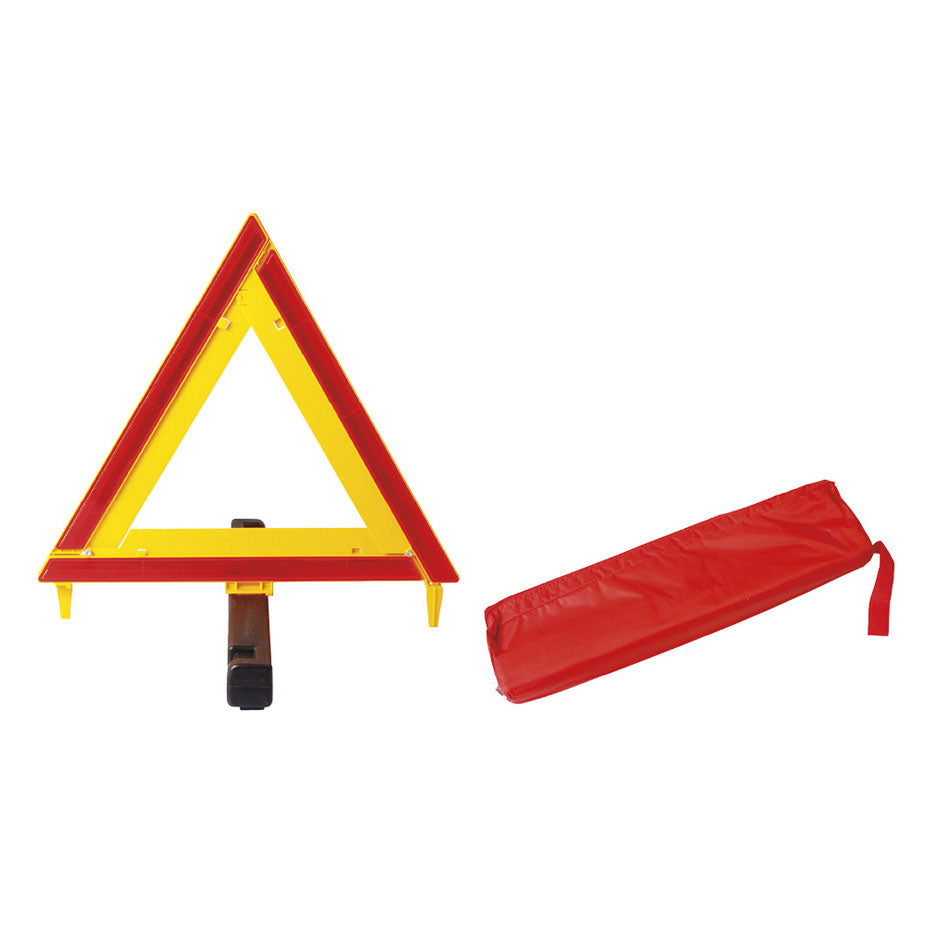 Safety Warning Triangle - Red/Orange