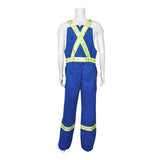 Viking Firewall 41679, 9oz. FR CSA Striped Bib Overall