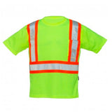 esafetyproducts HiViz Short Sleeve Crew Neck T-Shirt, EA