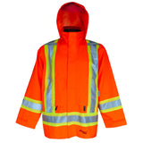 Viking 6410JO Professional Arctic 3-n-1 Hi-Viz Orange Traffic Parka