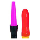 Orange slip-on wand for flashlights, EA