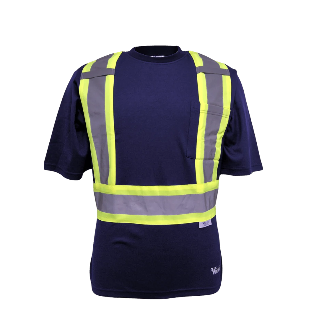 Viking 6000 Hi-Viz Short Sleeve T-Shirt with 50+ UPF Sun Protection